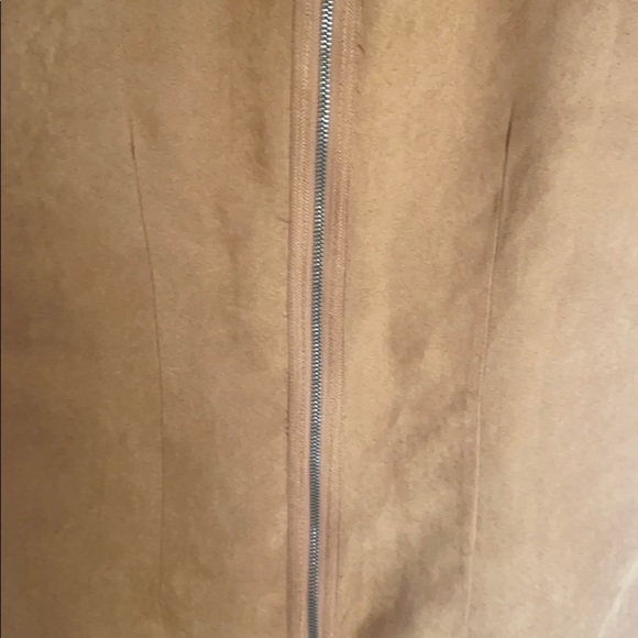 Love, Fire Brown Suede Dress size Medium - Picture 11 of 12